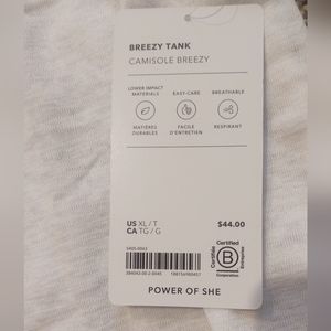 NWT Athleta Breezy Tank XL tall
